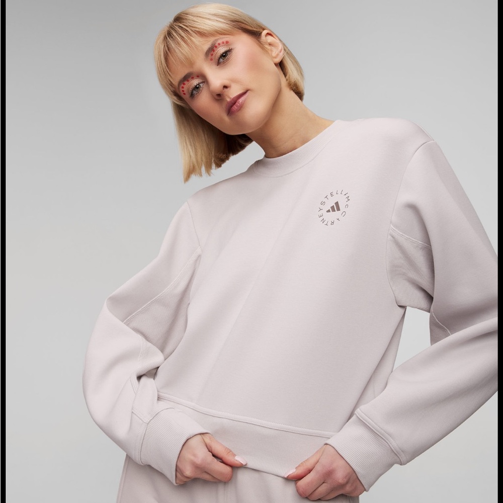 FINAL PRICE The Adidas by Stella McCartney ASMC women's sweatshirt grey XL - Picture 8 of 8